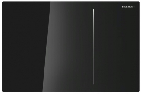 Смывная клавиша Geberit Sigma70, для двойного смыва, для смывного бачка скрытого монтажа Sigma 8 см: Черный