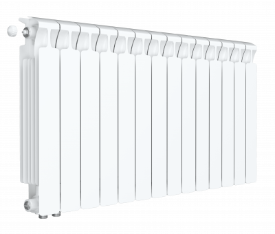 Радиатор биметаллический Rifar Monolit Ventil  500/13, правое подключение, 50 мм (без H-образного уз